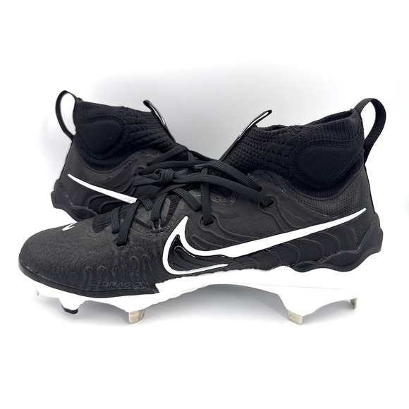 Nike Alpha Huarache NXT Metal Baseball Cleats Men's Size 8 Black DJ6517-001 NWOT - Picture 6 of 11